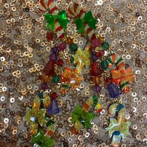 Vintage Watta earrings .